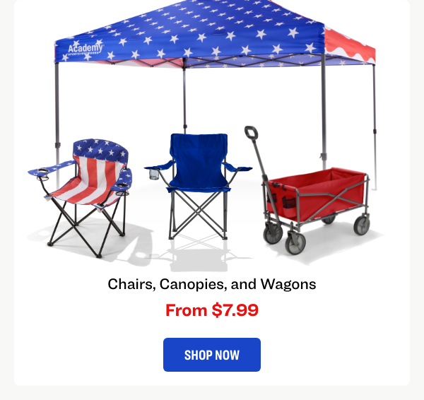 Chairs, Canopies, and Wagons