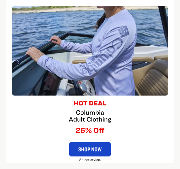 Columbia Adult Clothing