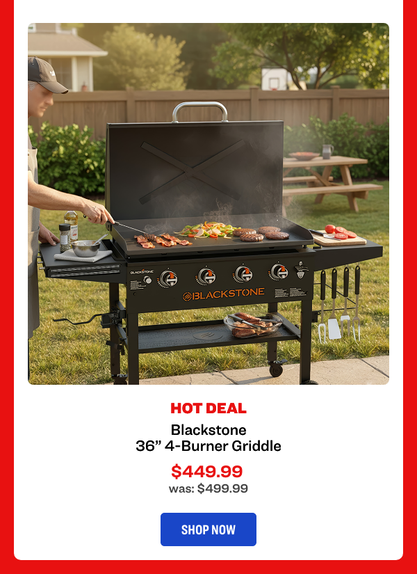 Blackstone 36" 4-Burner Griddle