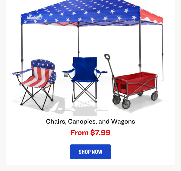 Chairs, Canopies, and Wagons