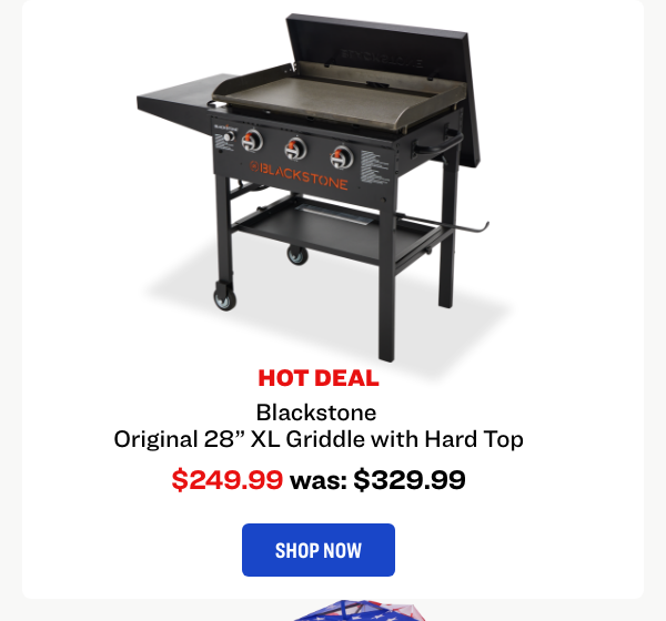 Blackstone Original 28" XL Griddle with Hard Top
