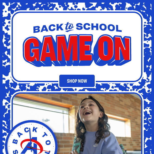 BACK to SCHOOL