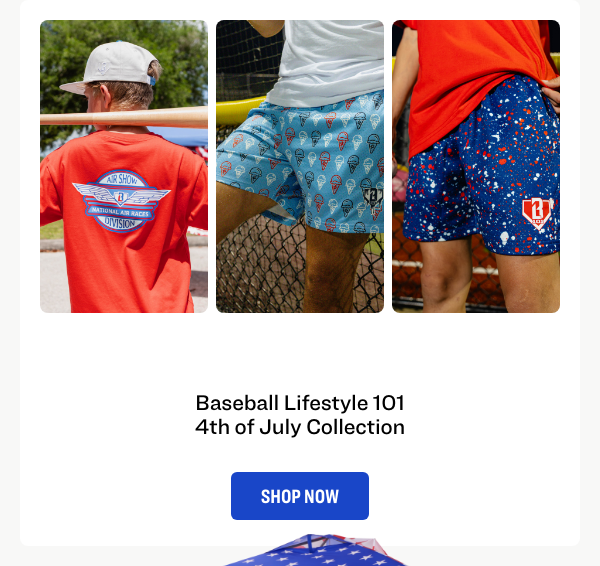 Baseball Lifestyle 101 4th of July Collection