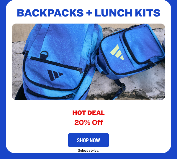 BACKPACKS + LUNCH KITS