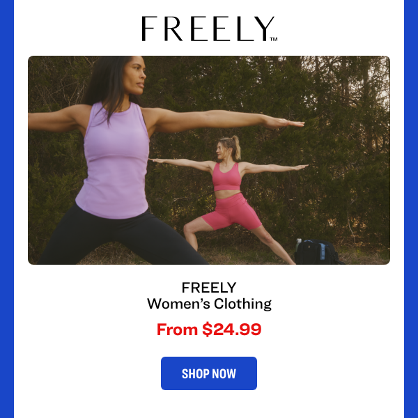 FREELY women's Clothing