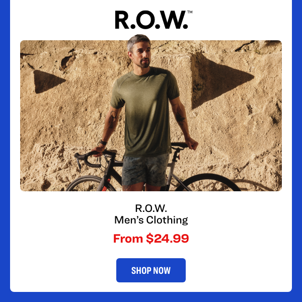 R.O.W Men's Clothing