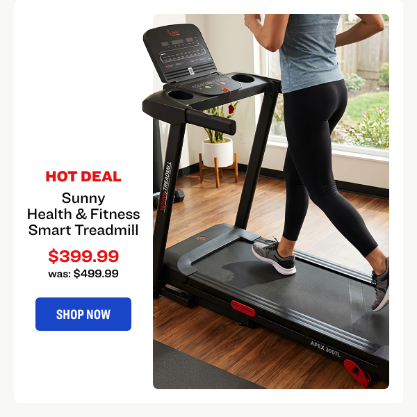 sunnv Health & ritness Smart ireaamill