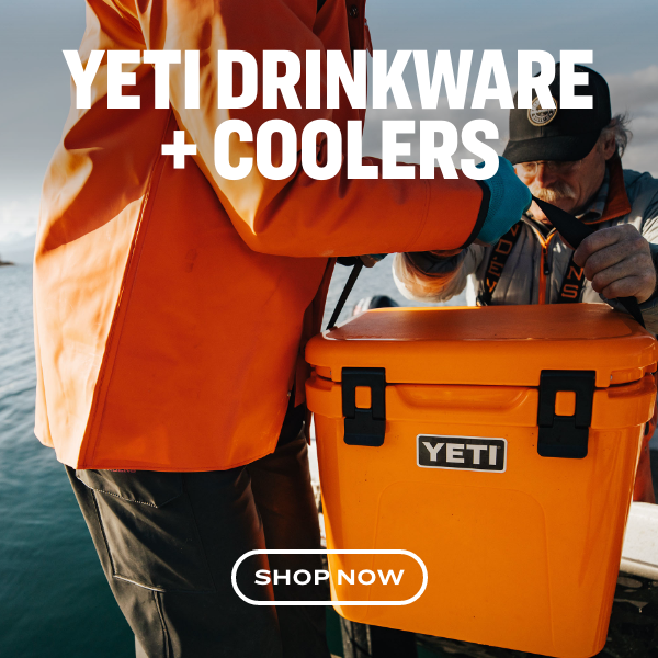 Yeti Drinkware + Coolers