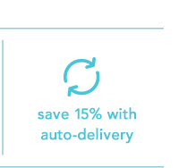 save 15% with auto-delivery 