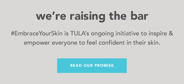 We're raising the bar. READ OUR PROMISE