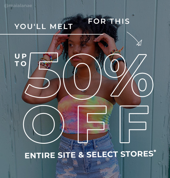 up to 50 off entire site and store