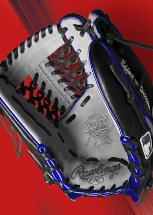 The new custom Rawlings PRO204-8, in its raw unfiltered form. #rawlings  #baseballgloves #athletesattic #custom