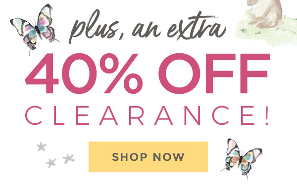 Plus, an extra 40% off clearance!