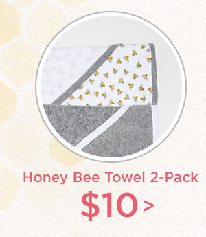 Honey Bee Towel 2-pack!
