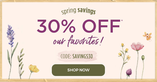 Spring Savings
