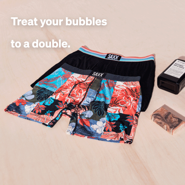 Treat your bubbles to a double.