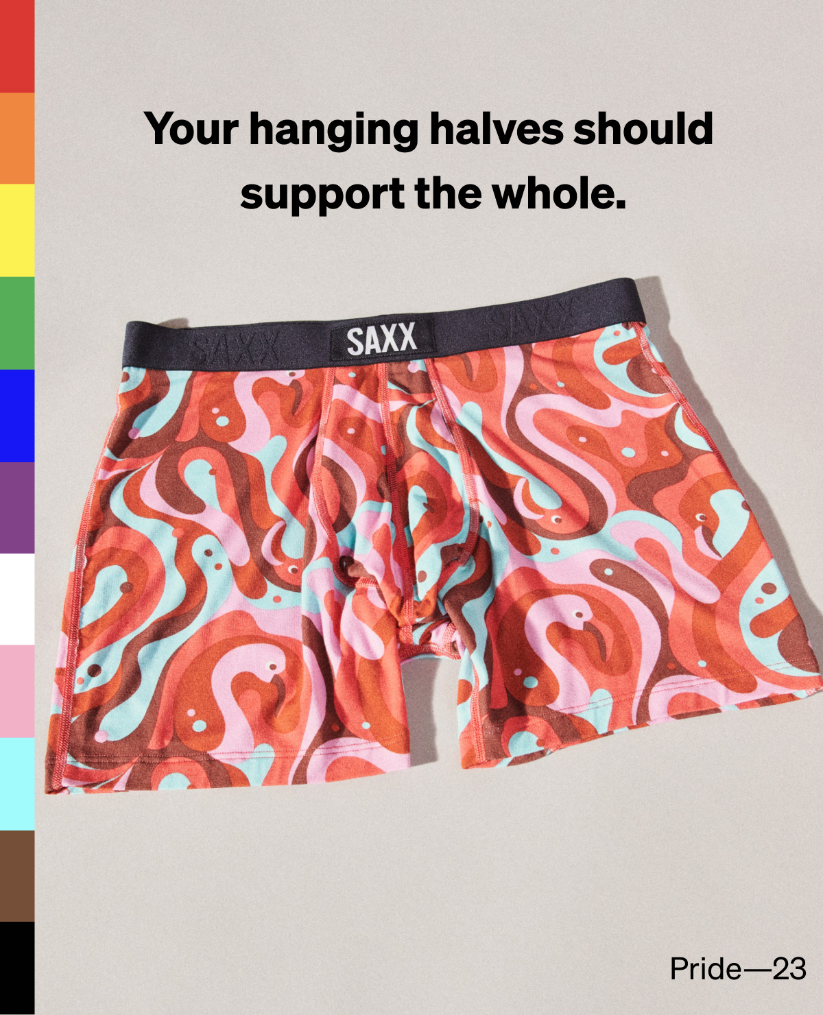 Balance your beans for the equality of beings 🏳️‍🌈 - SAXX Underwear