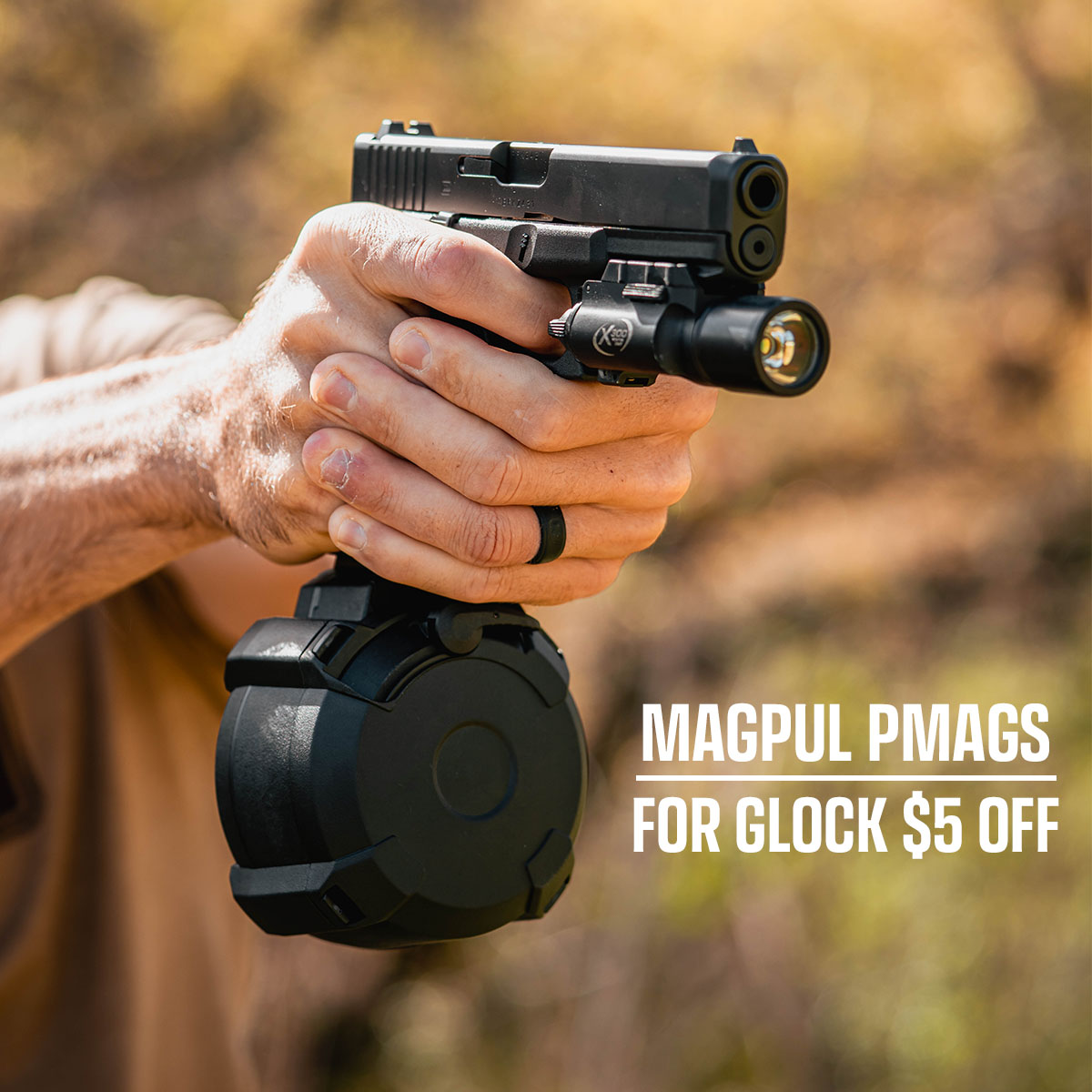Magpul&reg; PMAGs for Glock