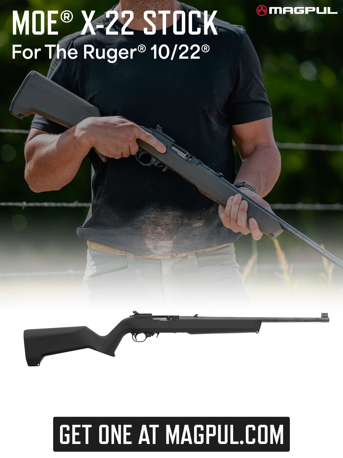 MOE&reg; X-22 Stock &ndash; Ruger&reg; 10/22&reg;
