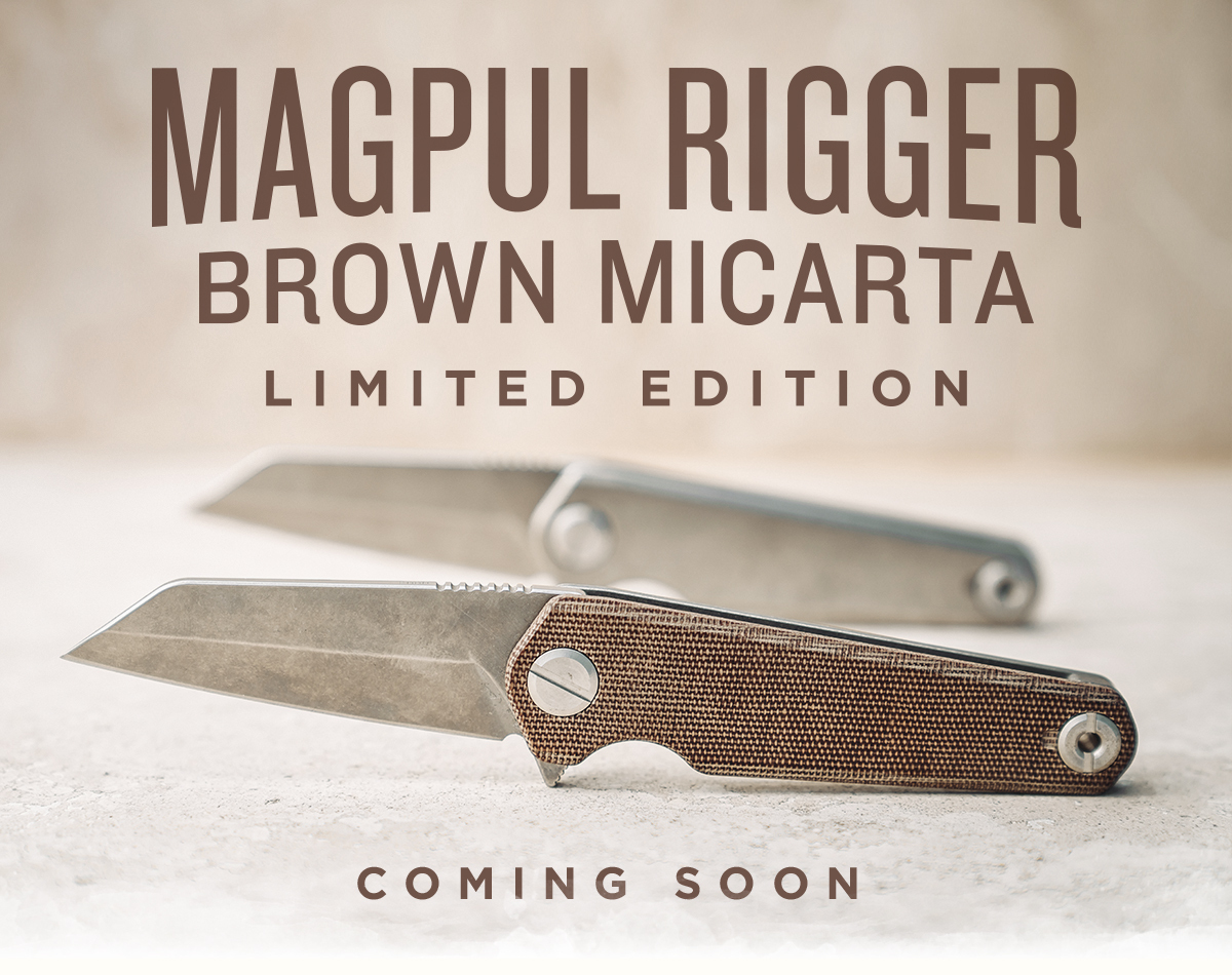 Magpul Rigger Brown Micarta