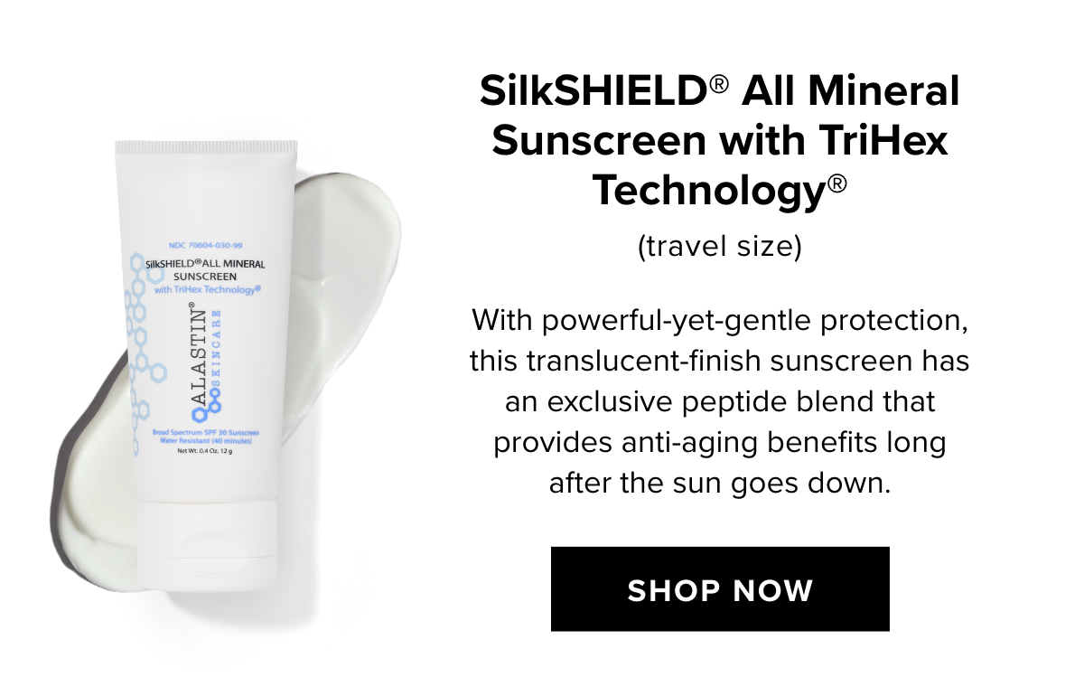 SilkSHIELD® All Mineral Sunscreen SPF 30 with TriHex Technology®