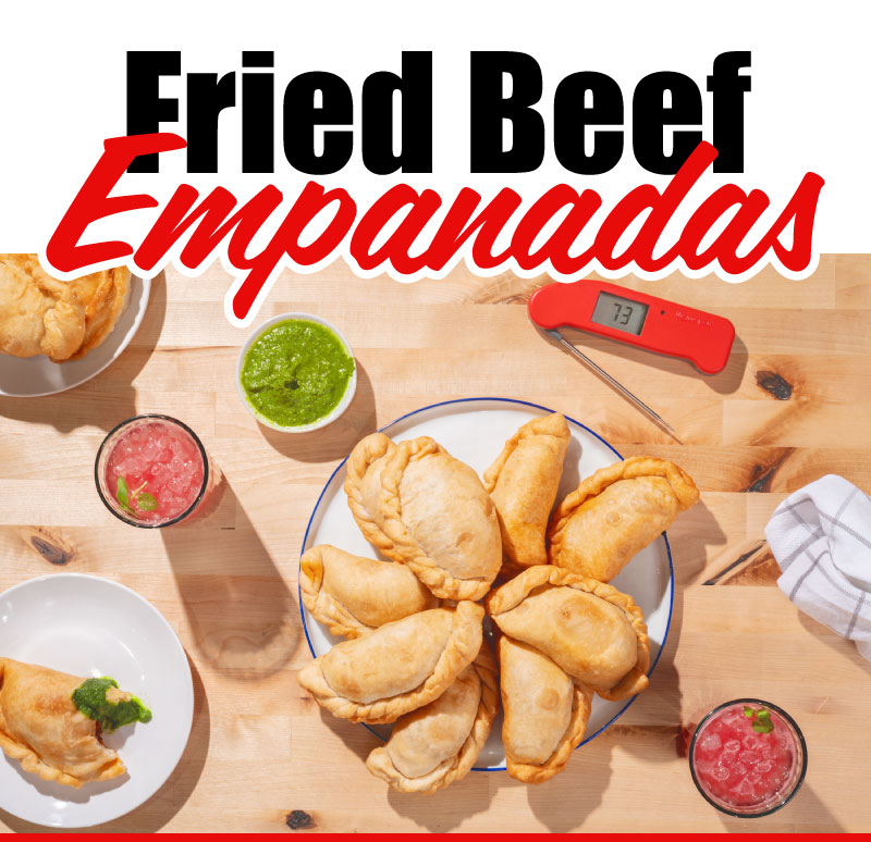 Cooking Fried Beef Empanadas ThermoWorks