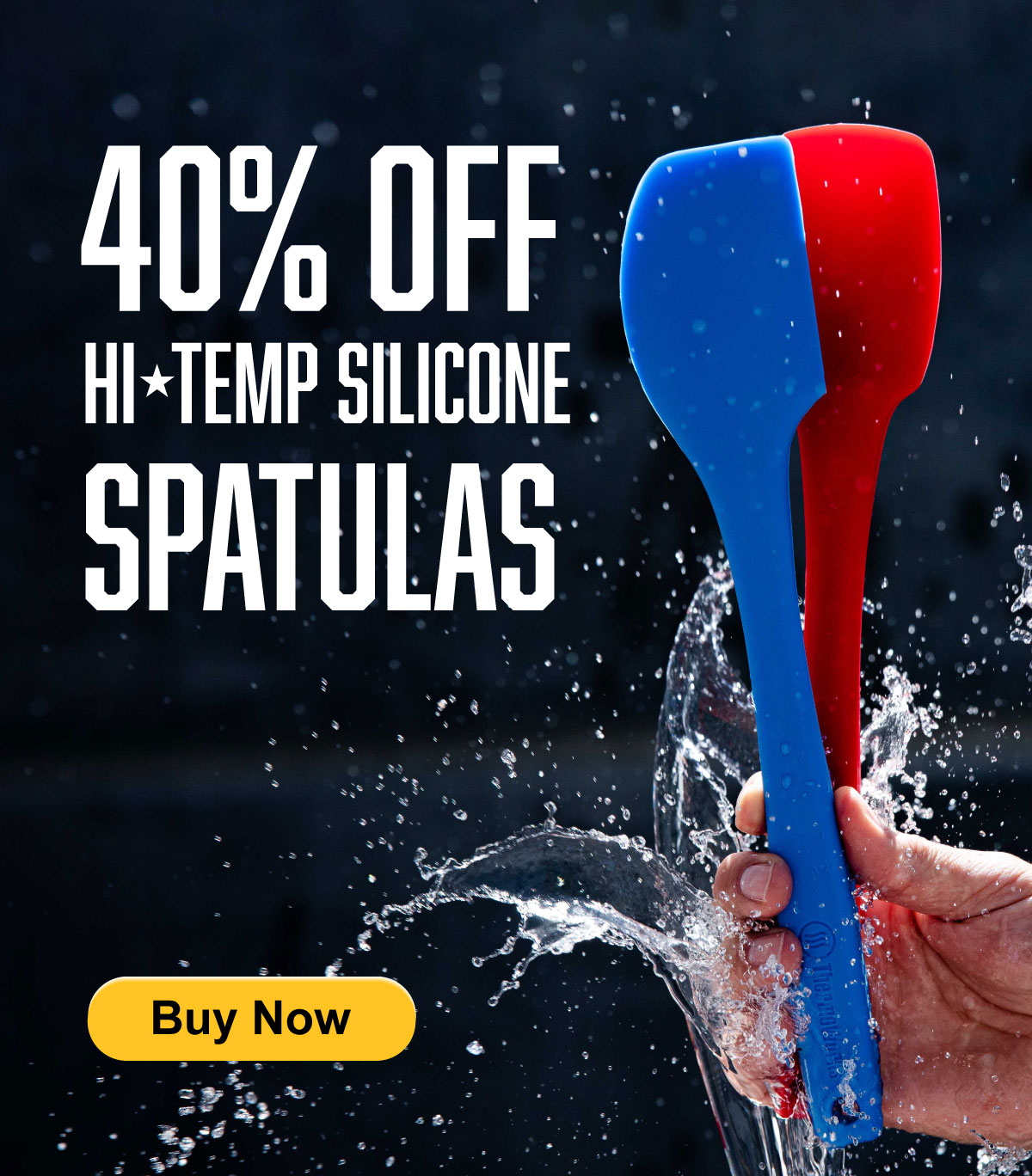 Hi-Temp Silicone Spatulas
