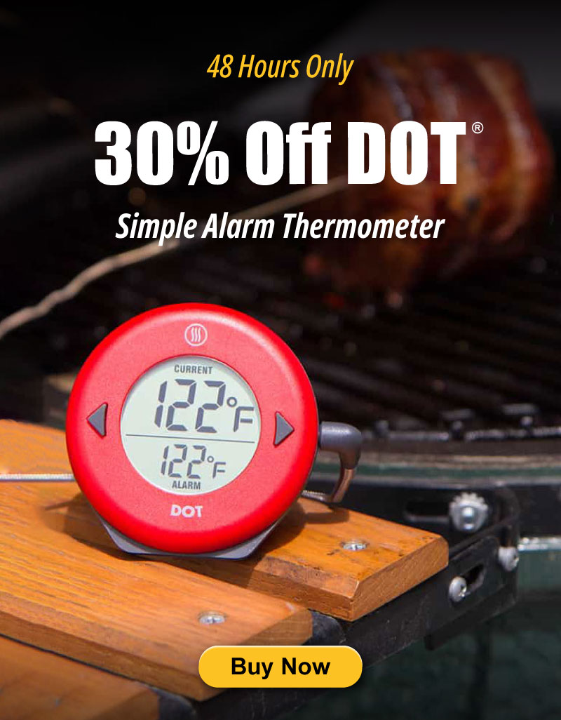 Take 30 Off Dot Simple Alarm Thermometer Thermoworks