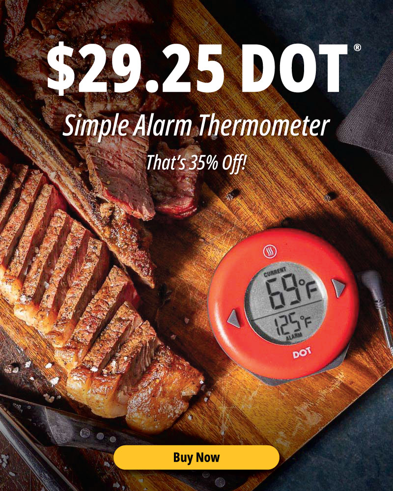 Prime Savings! Today Only: $29.25 DOT Simple Alarm Thermometer