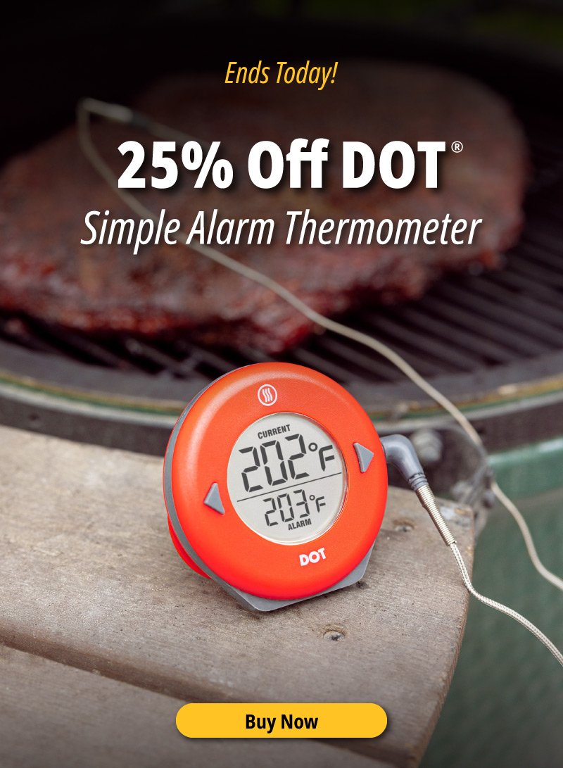 Ending! 25 Off DOT Simple Alarm Thermometer ThermoWorks