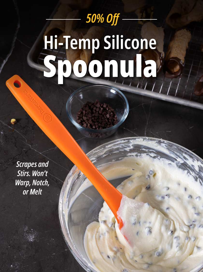 Hi-Temp Silicone Spatulas - ThermoWorks