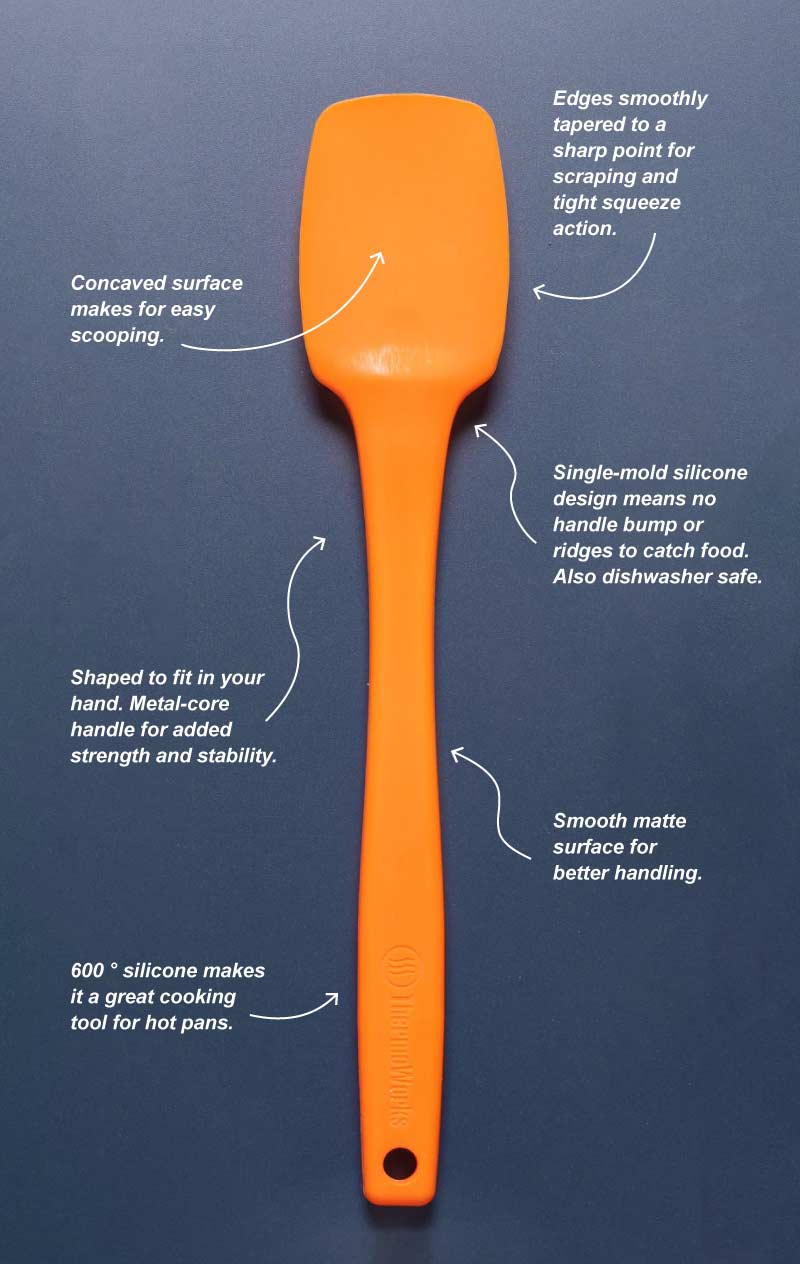 Hi-Temp Silicone Spatulas - ThermoWorks