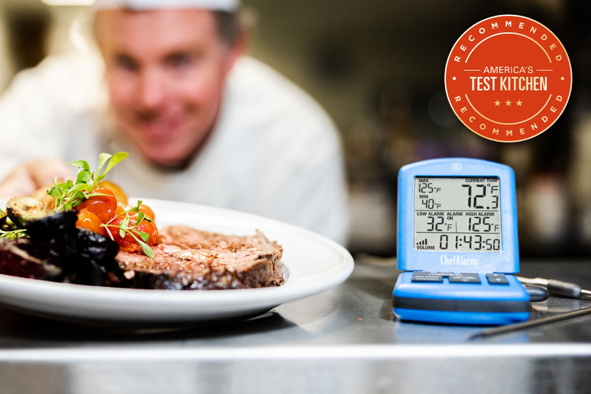 ThermoWorks ChefAlarm Cooking Alarm Thermometer and Timer with Hi