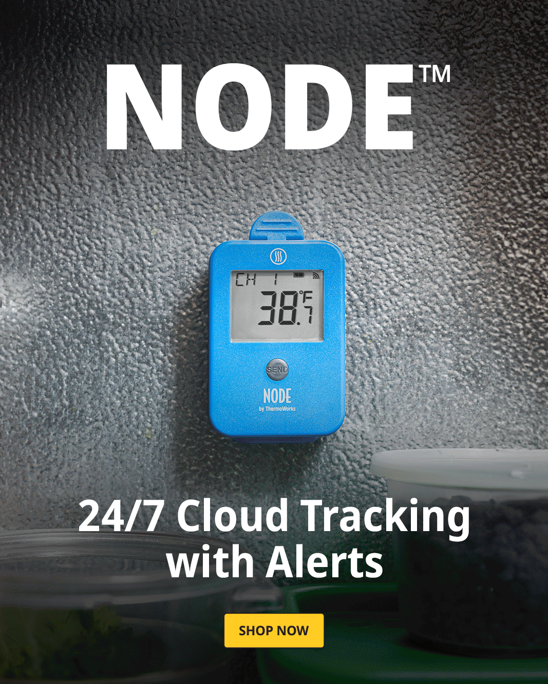 NODE™ Wi-Fi Temperature and Temperature/Humidity Monitors - ThermoWorks