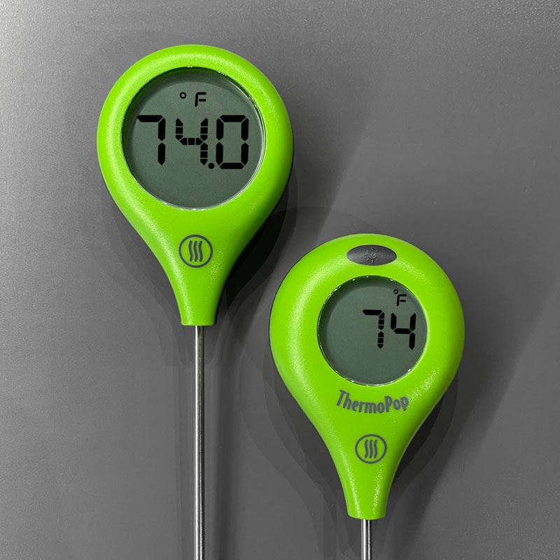 NEW! ThermoPop 2—Faster, More Accurate, Huge Display - ThermoWorks
