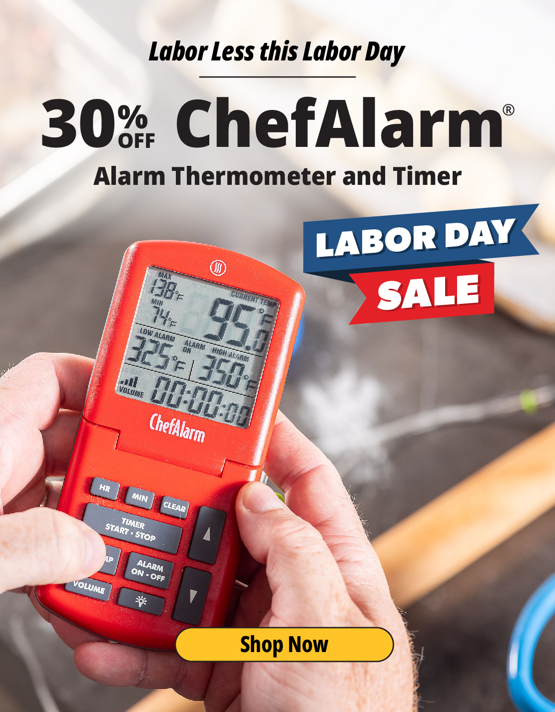 30% Off ChefAlarm—Today Only! - ThermoWorks
