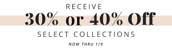 Shop 40% Off Collections