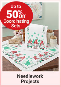 Up to 50% off Coordinating Sets Needlework Projects