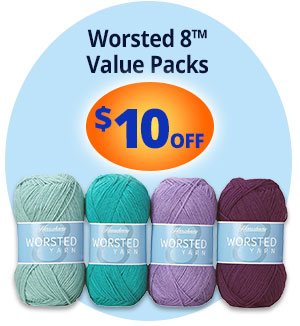 Worsted 8™ Value Packs - $10 OFF Worsted 8 Value Packs 