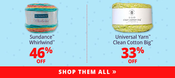 Sundance Whirlwind 46% OFF Universal Yarn Clean Cotton Big 33% OFF