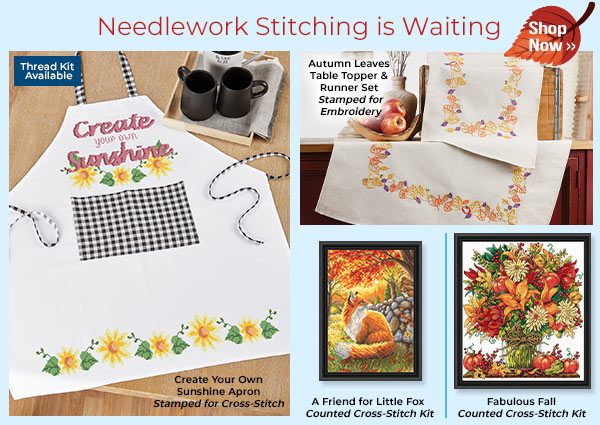 Did someone say Needlework CLEARANCE? Yes, we did! - Herrschners