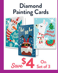 Diamond Painting Cards - Save $4 On Set of 3