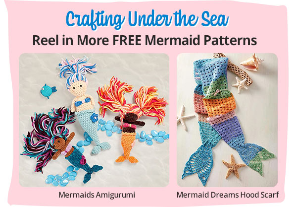 Mermaid Dreams Hooded Scarf Yarn Pack