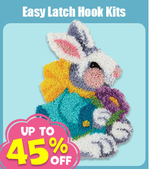 Easy Latch Hook Kits - UP TO 45% OFF