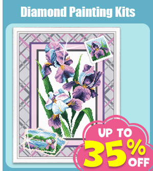 Diamond Painting Kits - UP TO 35% OFF
