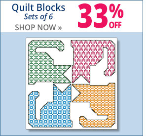 Quilt Blocks, Sets of 6, 33% OFF - SHOP NOW  33 Quilt Blocks Sets of 6 SHOP NOW 