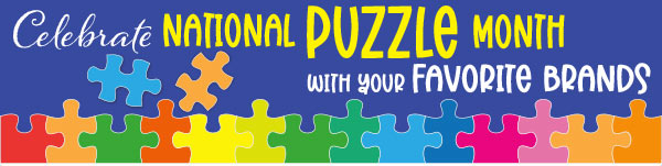Celebrate National Puzzle Month with Your Favorite Brands