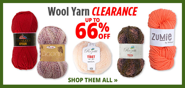 ENDING SOON! Up to 70% in our Yarn Clearance Sale - Herrschners