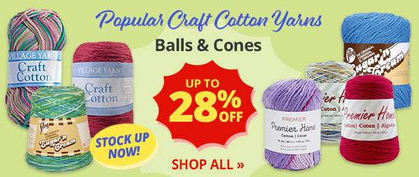 🏠 Cotton Yarns & Kits for the Home—Up to 50% off - Herrschners