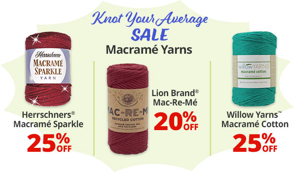 🏠 Cotton Yarns & Kits for the Home—Up to 50% off - Herrschners